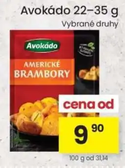 Kubík potraviny Avokádo nabídka