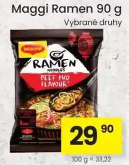 Kubík potraviny Maggi Ramen nabídka