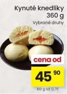 Kubík potraviny Kynuté knedlíky nabídka