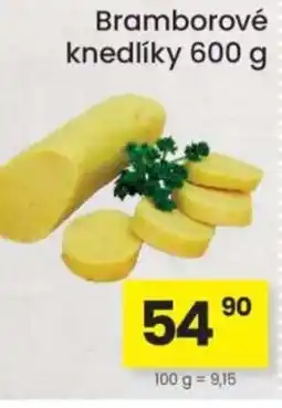 Kubík potraviny Bramborové knedlíky nabídka