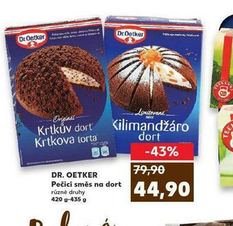 Kaufland Dr. oetker pečící směs na dort nabídka