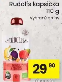 Kubík potraviny Rudolfs kapsička nabídka