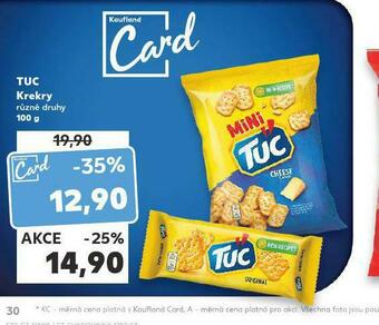 Kaufland Tuc krekry nabídka