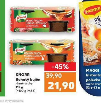 Kaufland Knorr bohatý bujon nabídka