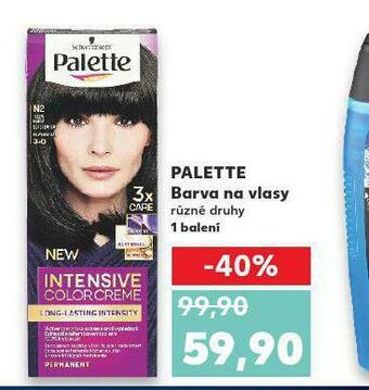 Kaufland Palette barva na vlasy nabídka