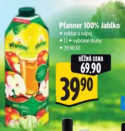 Albert Pfanner 100% Jablko nabídka