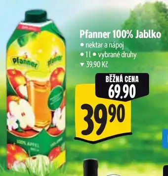 Albert Pfanner 100% Jablko nabídka