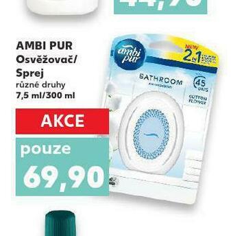 Kaufland Ambi pur osvěžovač sprej nabídka