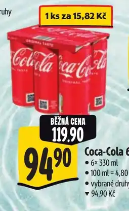 Albert Coca-Cola 6pack nabídka