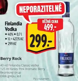 Albert Finlandia Vodka nabídka