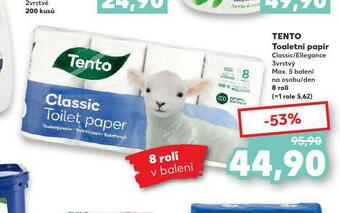 Kaufland Tento toaletní papír nabídka