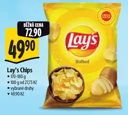 Albert Lay's Chips nabídka