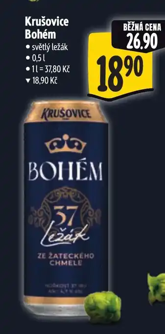 Albert Krušovice Bohém nabídka