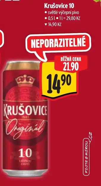 Albert Krušovice 10 nabídka