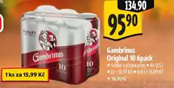 Albert Gambrinus Original 10 6pack nabídka