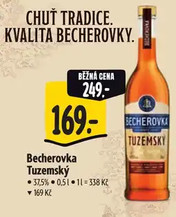 Albert Becherovka Tuzemský nabídka