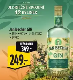 Albert Jan Becher Gin nabídka