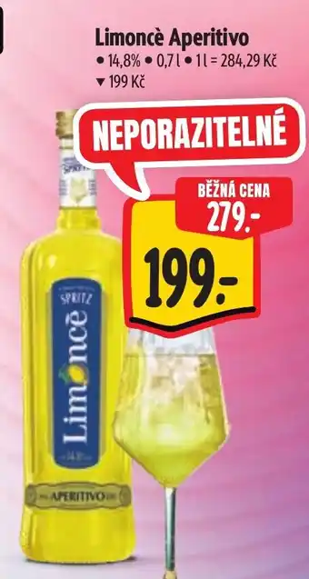 Albert Limoncè Aperitivo nabídka