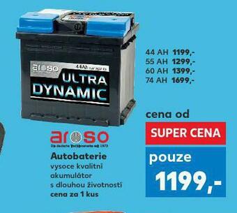 Autobaterie 74 ah