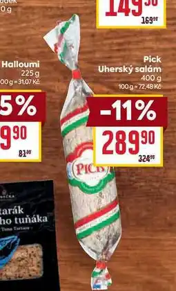 Billa Uherský salám nabídka