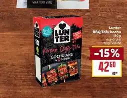 Billa Lunter BBQ Tofu kochu nabídka