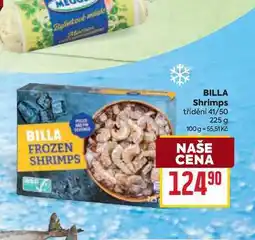 Billa BILLA Shrimps třídění 41/50 nabídka