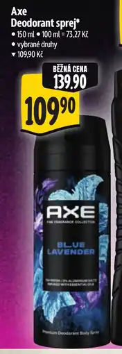 Albert Axe Deodorant sprej nabídka