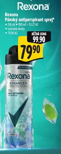 Albert Rexona Pánský antiperspirant sprej nabídka