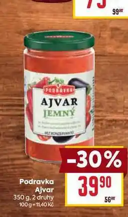 Billa Podravka Ajvar nabídka