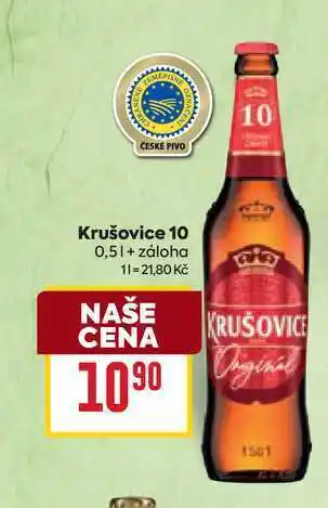 Billa Krušovice 10 nabídka