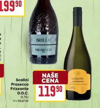 Billa Scalini Prosecco Frizzante D.O.C nabídka