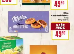 Billa Milka Choco Mini stars nabídka