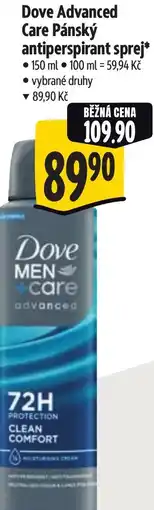 Albert Dove Advanced Care Pánský antiperspirant sprej nabídka