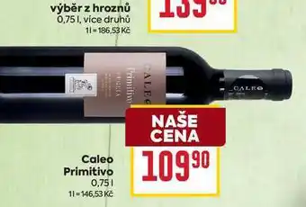 Billa Caleo Primitivo nabídka
