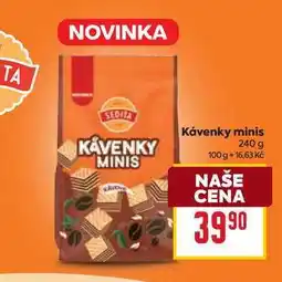 Billa Kávenky minis nabídka