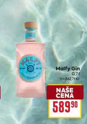 Billa Malfy Gin nabídka