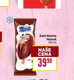Billa Zott Monte Nanuk nabídka