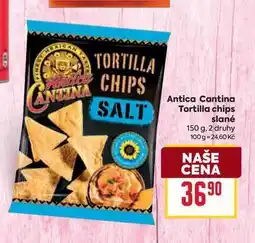 Billa Antica Cantina Tortilla chips slané nabídka