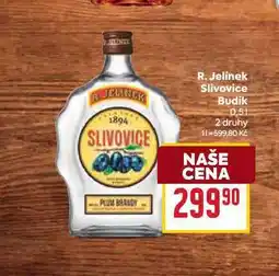 Billa R. Jelinek Slivovice Budik nabídka