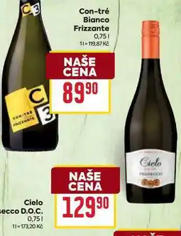 Billa Cielo Prosecco D.O.C nabídka
