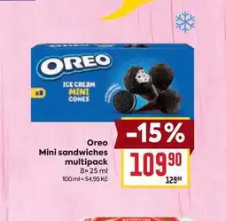 Billa Oreo Mini sandwiches multipack nabídka