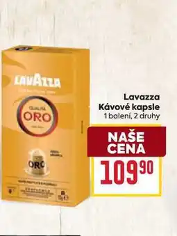 Billa Lavazza Kávové kapsle 1 balení, 2 druhy nabídka