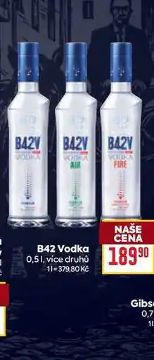 Billa B42 Vodka nabídka