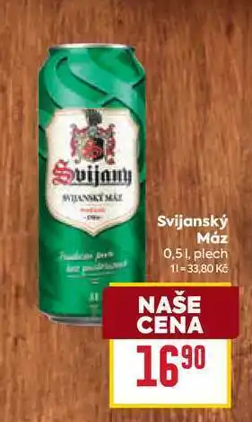 Billa Svijanský Máz 0,51, plech nabídka