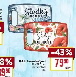 Billa Prkénko na krájení 990 37 × 22,5 cm mix motivů 1 ks nabídka