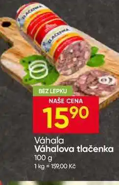 Hruška Váhala Váhalova tlačenka nabídka