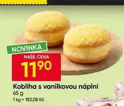 Hruška Kobliha s vanilkovou náplni nabídka