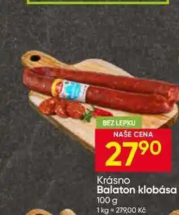 Hruška Balaton klobása nabídka
