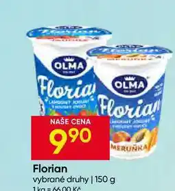Hruška OLMA Florian vybrané druhy nabídka