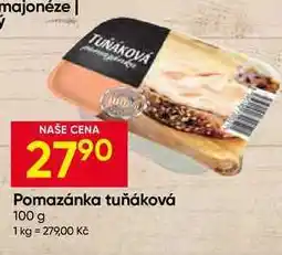 Hruška Pomazánka tuňáková nabídka